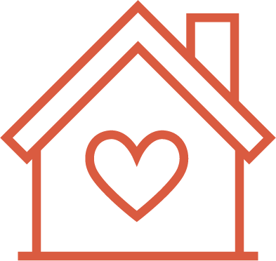 panel icon for <h6 style="color: #e05c41;">Residential Care</h6>
<p style="color: #616160;">We provide care for people with physical, mobility, emotional or learning disabilities. We constantly strive to provide a stimulating, homely environment for our residents to call home.</p>
